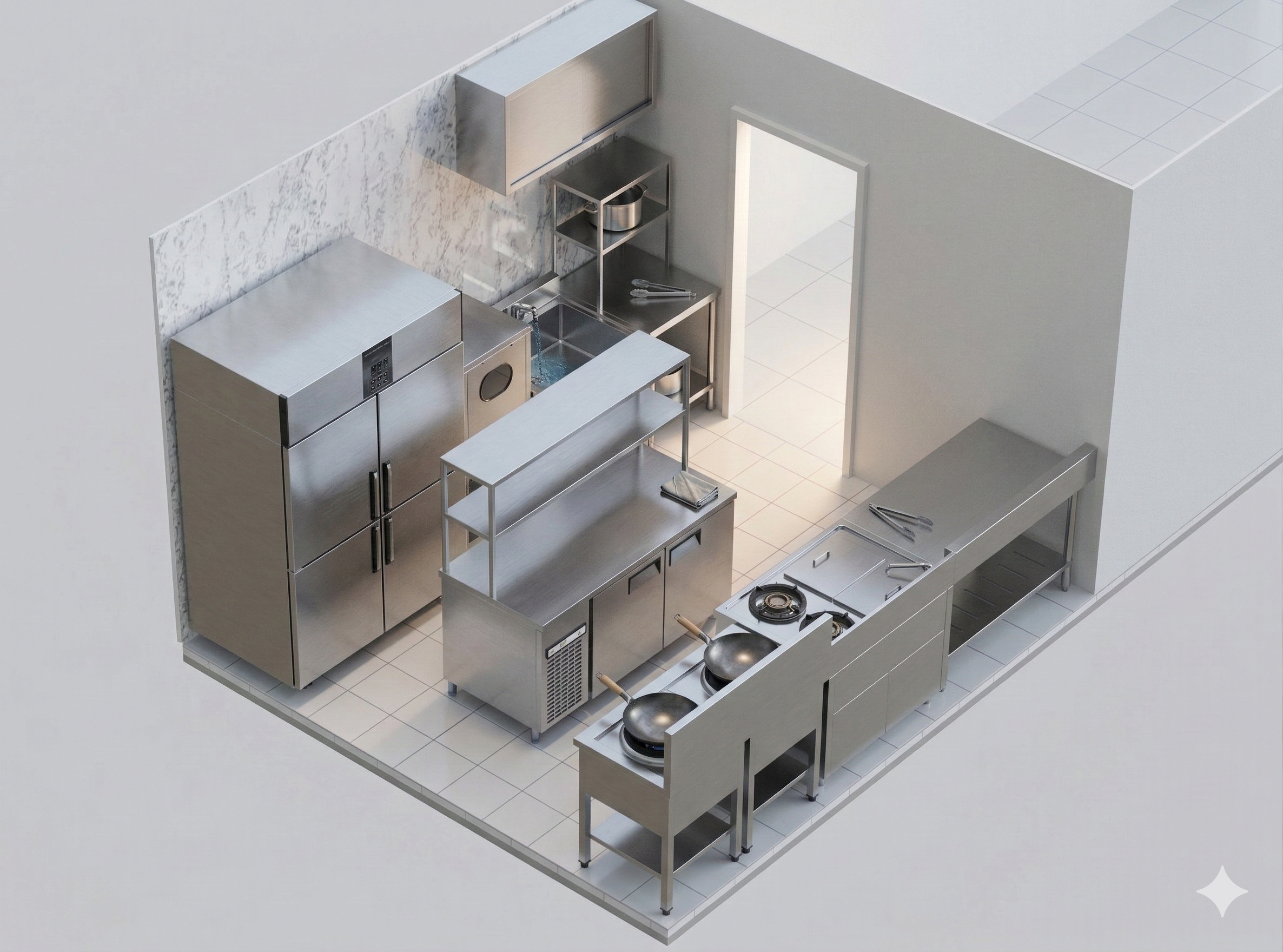 3차 실사화 렌더링