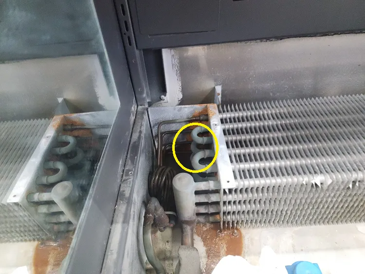 편의점 오픈 쇼케이스 고장 수리 — 007