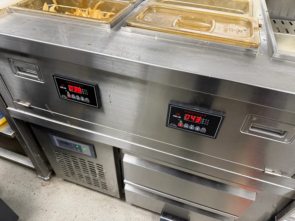 테마파크 식당 보온배식대 히터, 온도컨트롤 교체 대표 사진