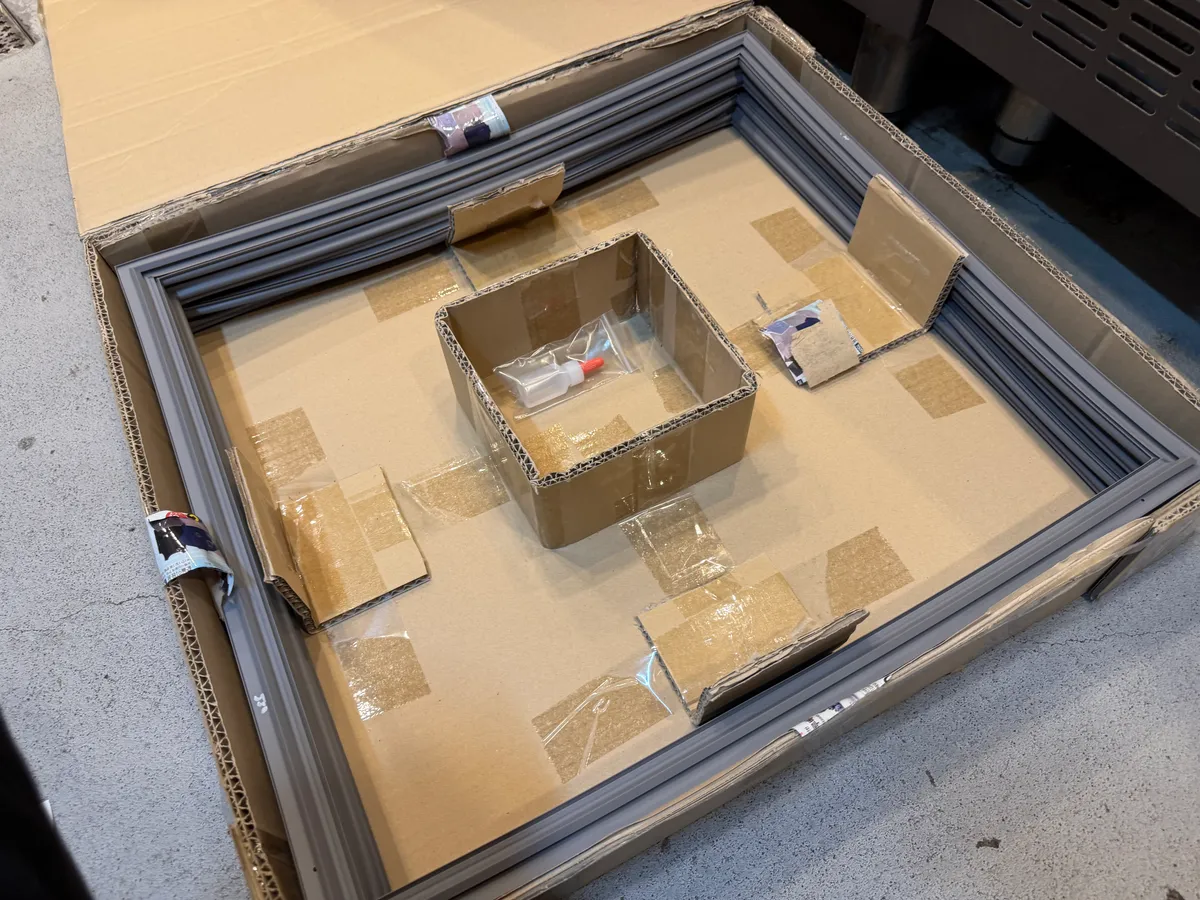 워터파크 내 식당 테이블냉장고 도어패킹 교체 1번째 사진