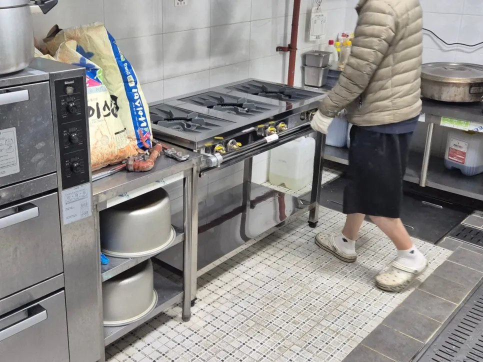 [수원] 공기업 구내식당 노후된 가스렌지 교체 — 006