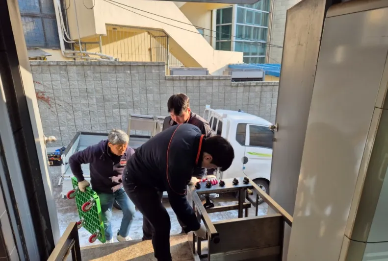 [서울 서대문] 경기대 실습실 대형주방 업소용 가스렌지 교체시공 — 007