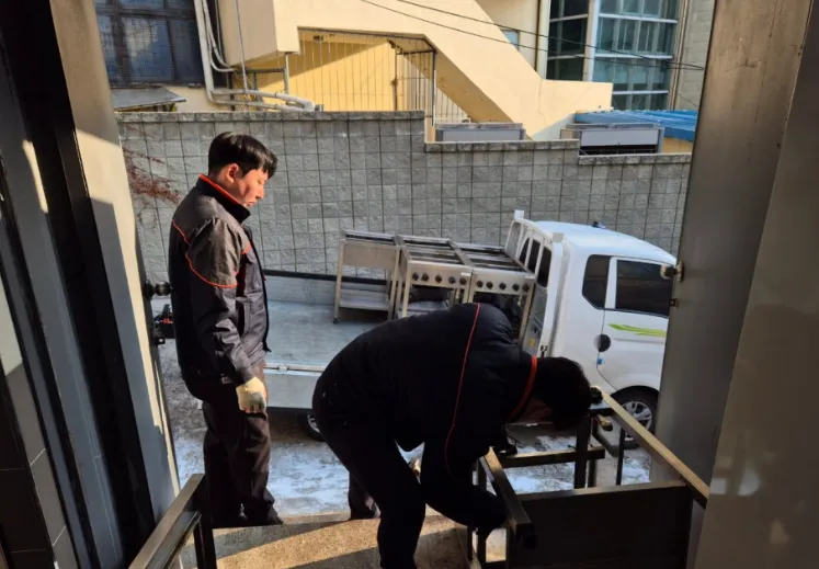 [서울 서대문] 경기대 실습실 대형주방 업소용 가스렌지 교체시공 — 017