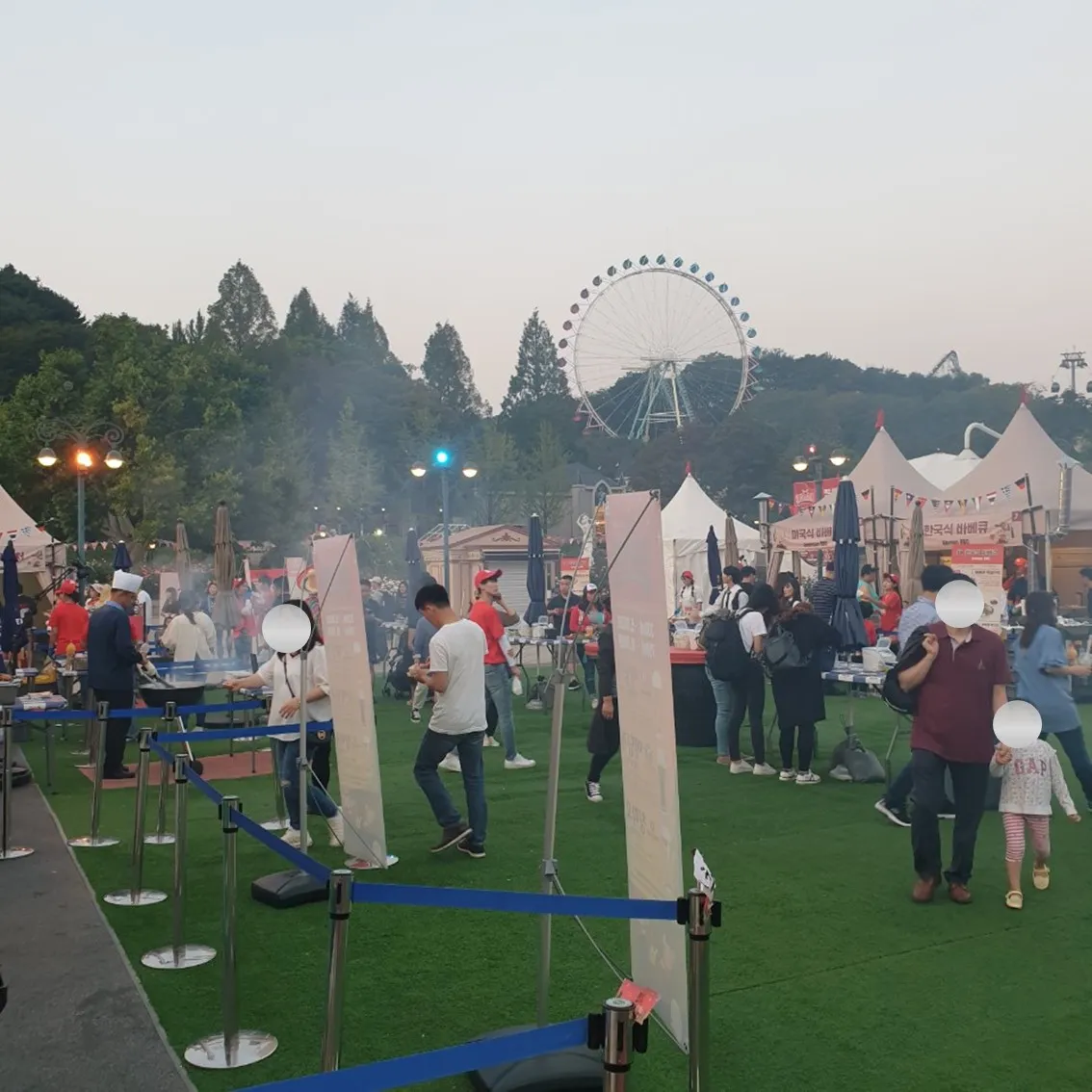 [경기 용인] 에버랜드 가을 그릴 축제 팝업 주방 셋팅 — 001