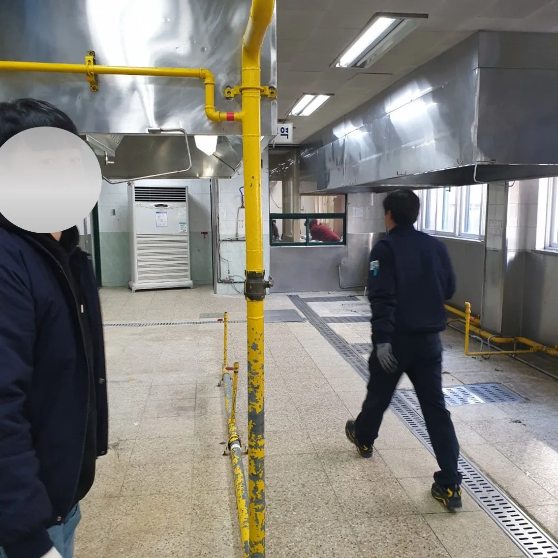 [경기 수원] 태장중학교 천장공사로 인한 급식실 철거 및 재설치 — 004