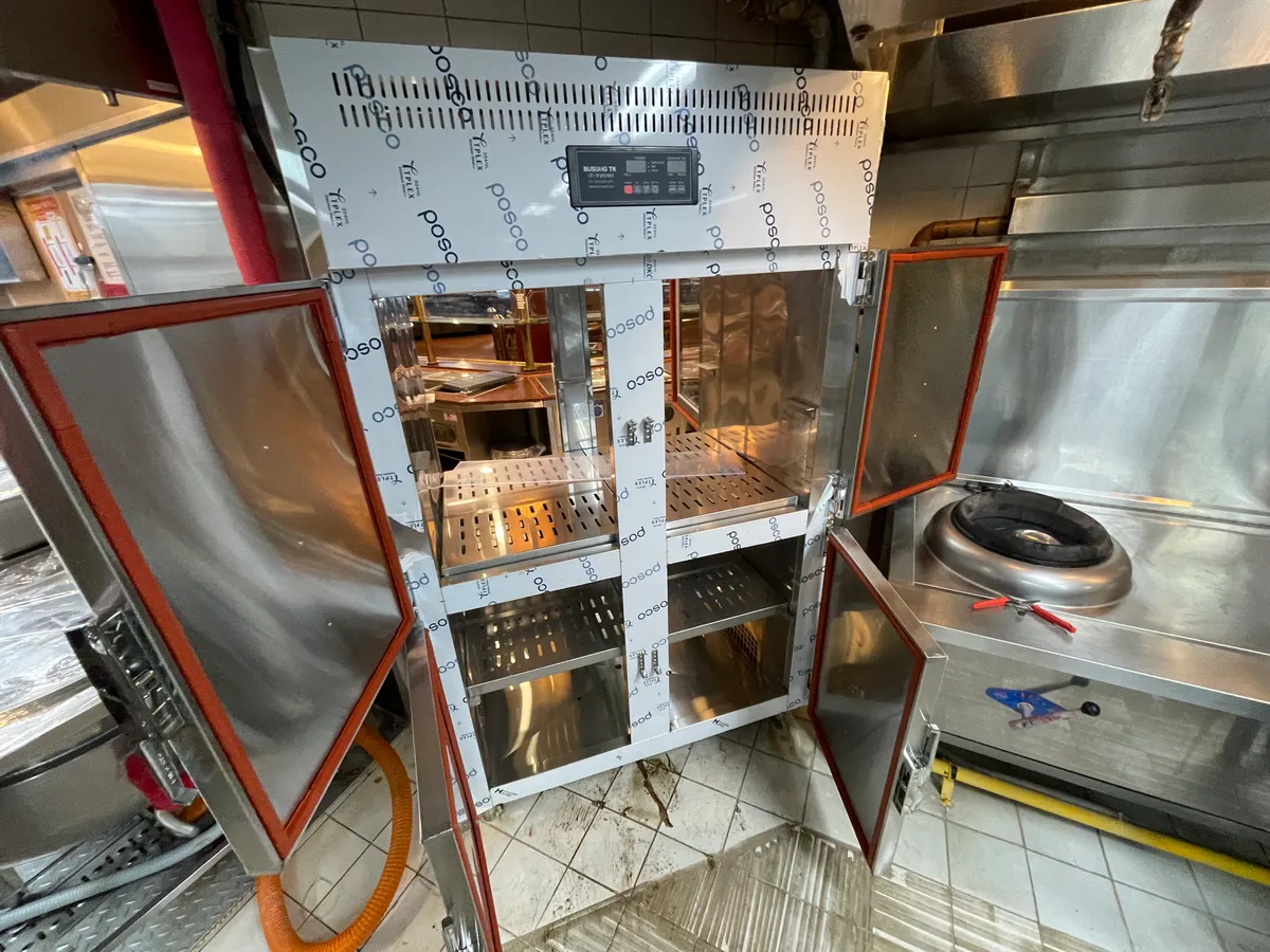 테마파크 식당 양문형 음식보온고 (맞춤제작) 교체 3번째 사진
