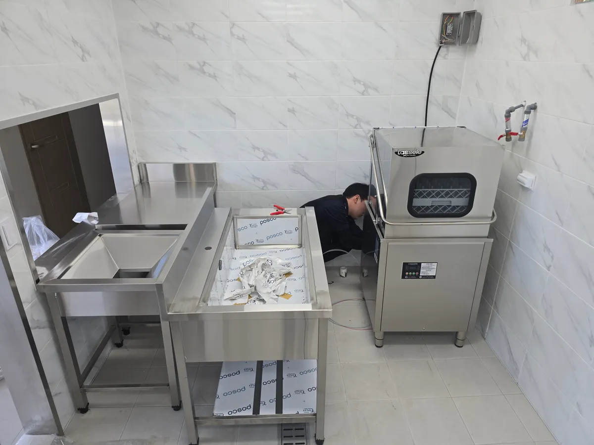 한식뷔페 식당 주방 설비 신규 시공 4번째 사진